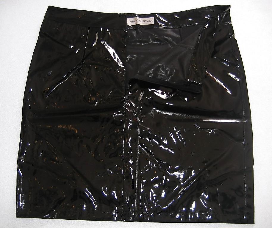 25P SEXY PVC SKIRT