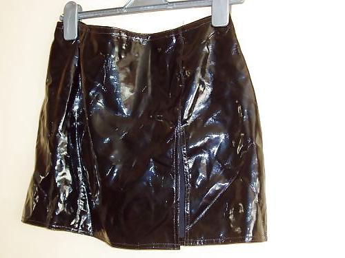 25P SEXY PVC SKIRT