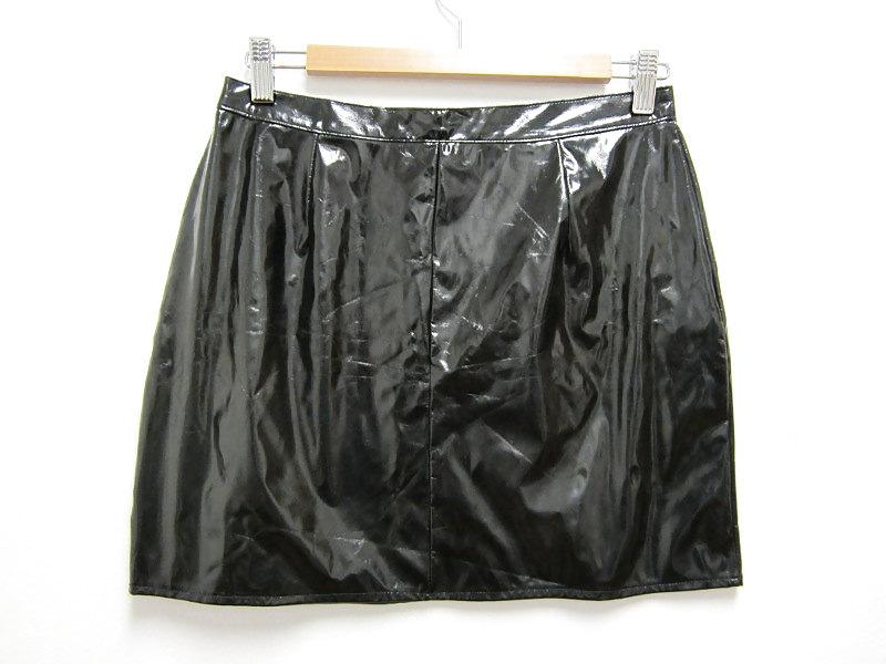 25P SEXY PVC SKIRT