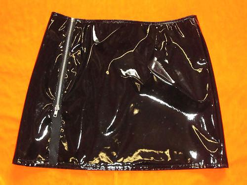25P SEXY PVC SKIRT