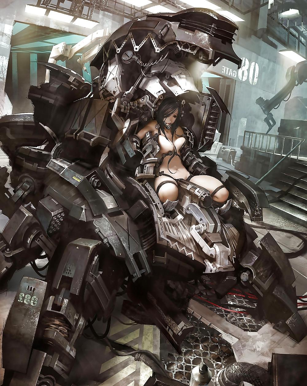 25P Mechaphilia Vol. 01 - Robots, Machines & Nasty Girls