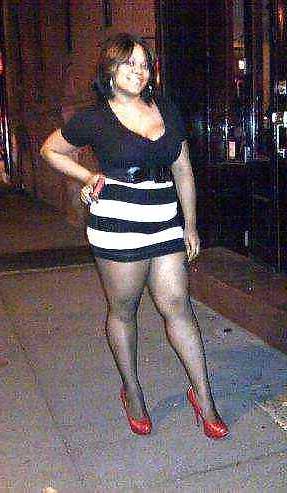 21P Sexy in that skirt dress black bitch
