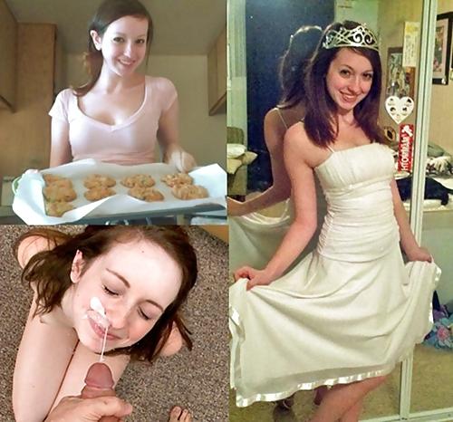 25P Blushing Bride to Cocksucking Whore! 2