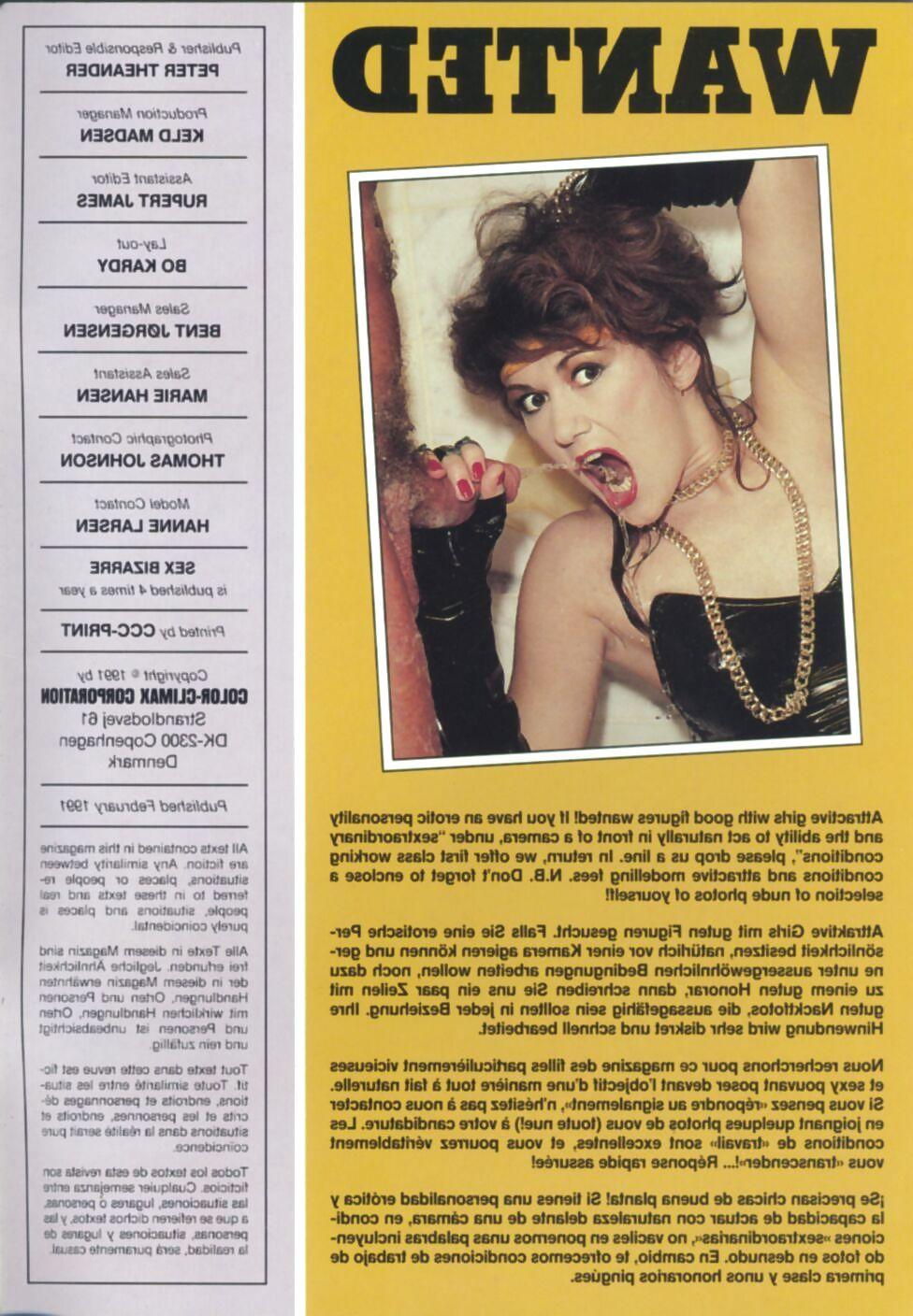 25P Vintage Magazine Sex Bizarre 51 - 1991