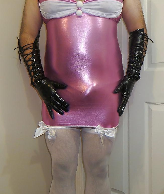 25P PVC Sissy for kinky play