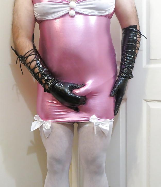 25P PVC Sissy for kinky play