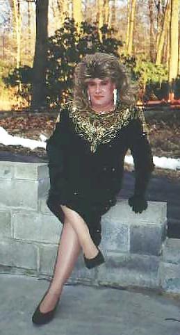 9P Sissy Marlena Drag Queen Smoke Slut