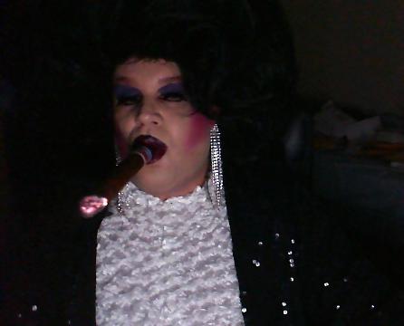 9P Sissy Marlena Drag Queen Smoke Slut