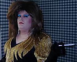 9P Sissy Marlena Drag Queen Smoke Slut