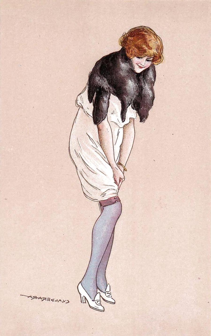 25P Drawn EroPorn Art 91 - Fashion Artist C. Calderara