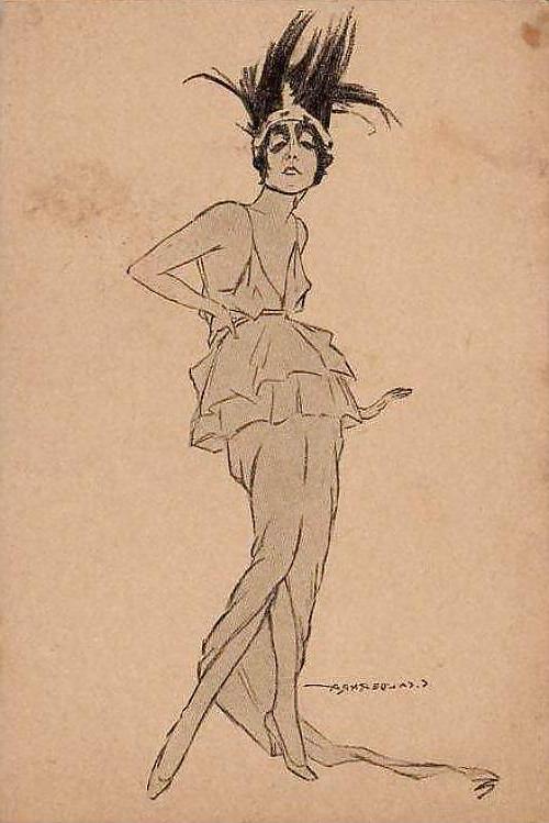 25P Drawn EroPorn Art 91 - Fashion Artist C. Calderara