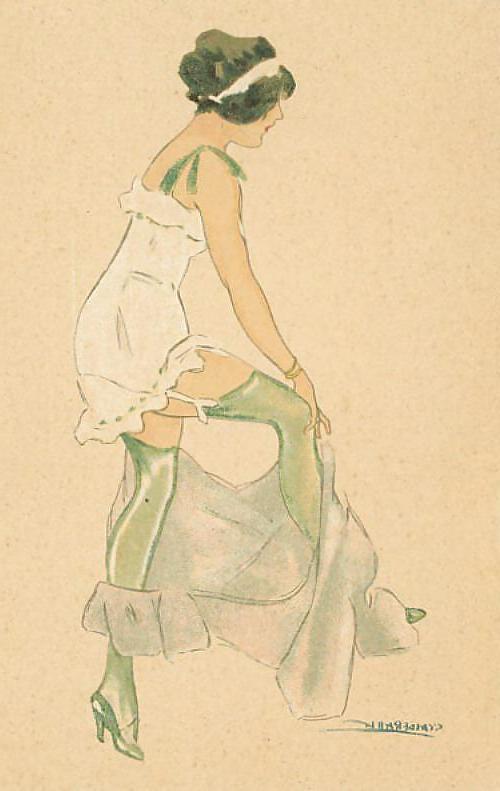 25P Drawn EroPorn Art 91 - Fashion Artist C. Calderara