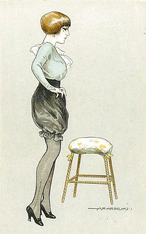 25P Drawn EroPorn Art 91 - Fashion Artist C. Calderara
