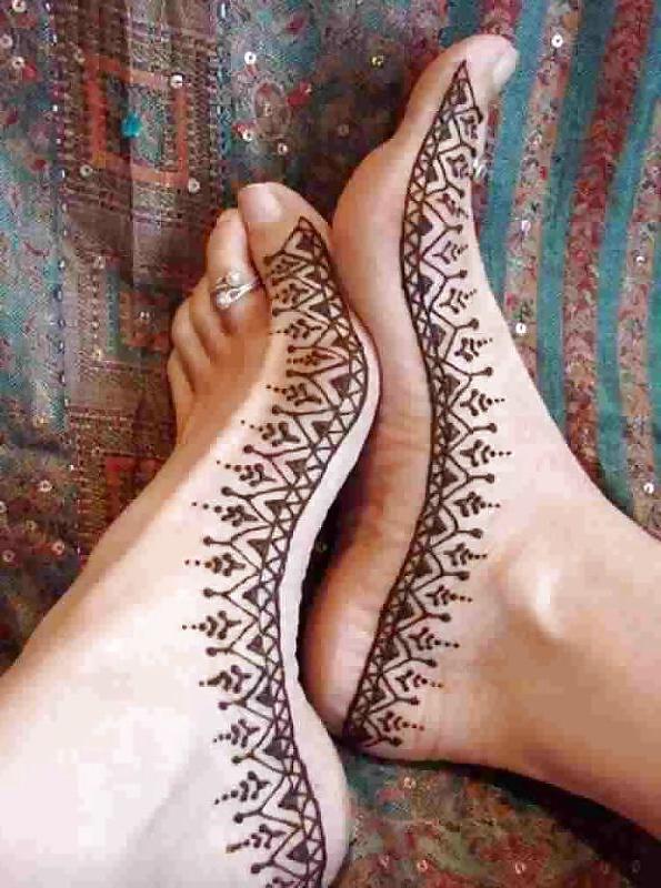 25P Indian feet