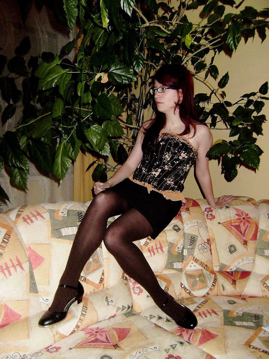 22P Pantyhose Teen feet in Tights