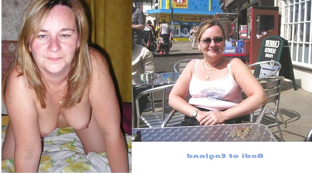 16P Real UK Wives Expsed Dressed And Naked Vol 3