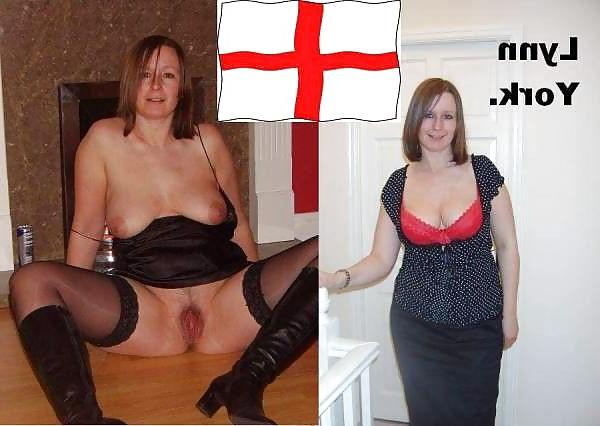 16P Real UK Wives Expsed Dressed And Naked Vol 3