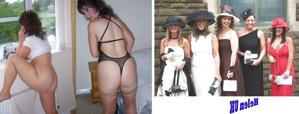 16P Real UK Wives Expsed Dressed And Naked Vol 3