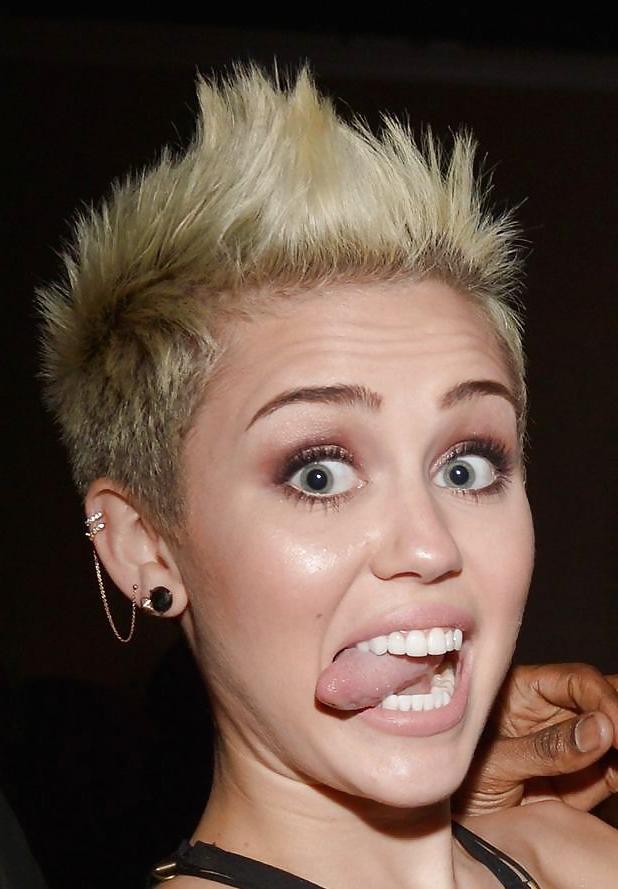 10P Miley Cyrus Tongue