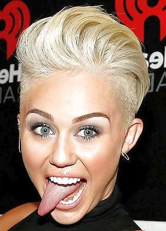 10P Miley Cyrus Tongue