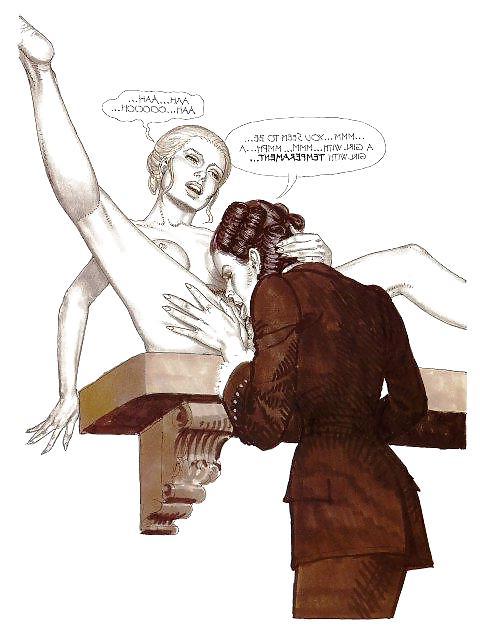 25P Erotic Comic Art 7 - The Troubles of Janice (1) c. 1987
