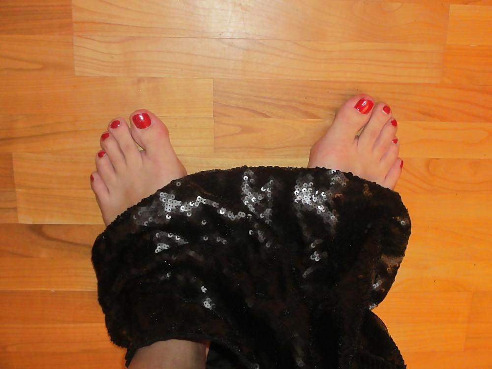25P Stockings, Nylon, Feet