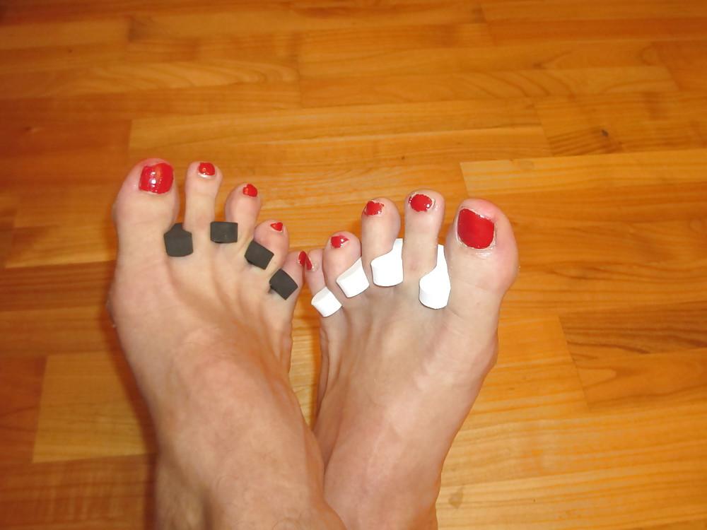 25P Stockings, Nylon, Feet