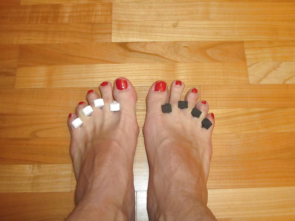 25P Stockings, Nylon, Feet