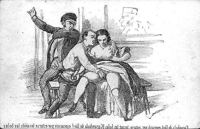 23P Them. Drawn Porn   Art 18 - French Postcards 5