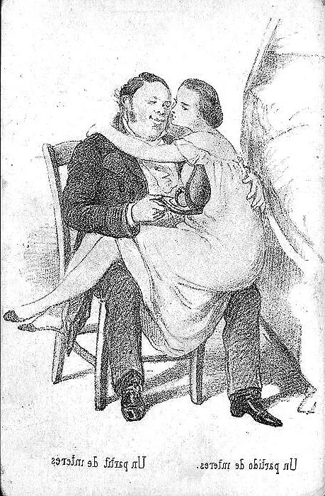 23P Them. Drawn Porn   Art 18 - French Postcards 5