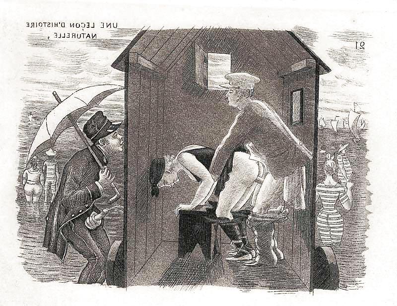 23P Them. Drawn Porn   Art 18 - French Postcards 5