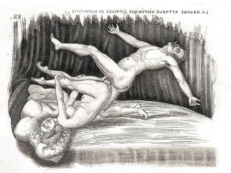 23P Them. Drawn Porn   Art 18 - French Postcards 5