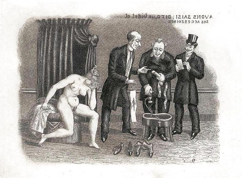 23P Them. Drawn Porn   Art 18 - French Postcards 5