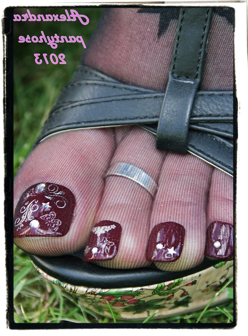 25P My legs and feet sandals pantyhose collection 04