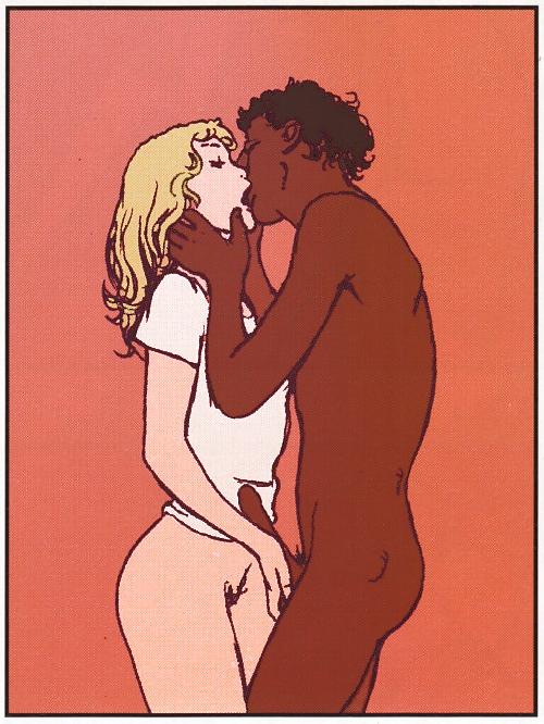24P Interracial art