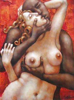 24P Interracial art