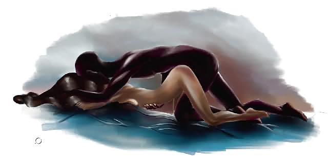 24P Interracial art