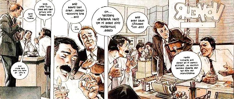 13P Erotic Comic Art 12 - The Voyeur