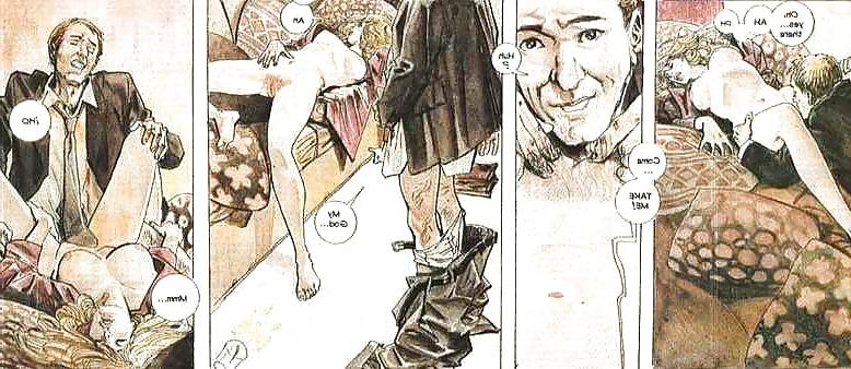 13P Erotic Comic Art 12 - The Voyeur