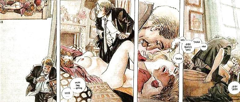 13P Erotic Comic Art 12 - The Voyeur