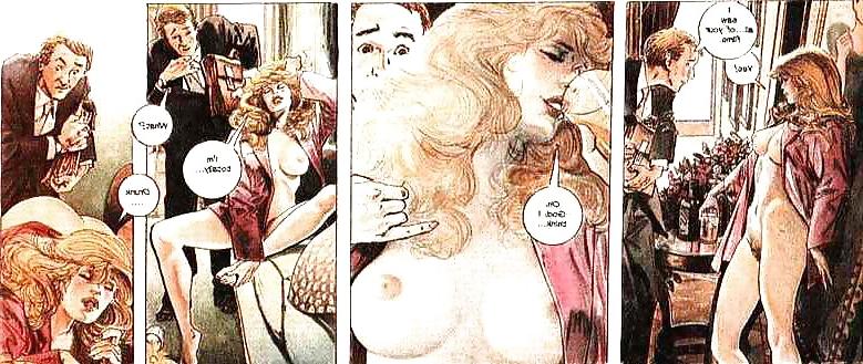 13P Erotic Comic Art 12 - The Voyeur