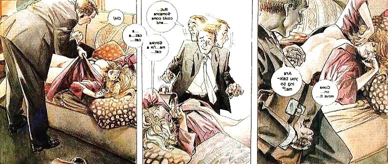 13P Erotic Comic Art 12 - The Voyeur