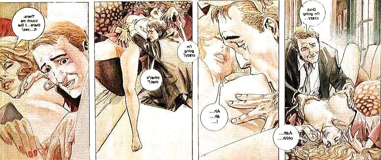13P Erotic Comic Art 12 - The Voyeur