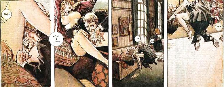 13P Erotic Comic Art 12 - The Voyeur