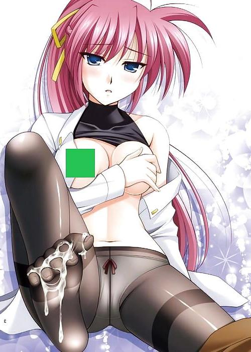 10P Feet and pantyhose hentai #5  (pies y pantimedias hentai #5)