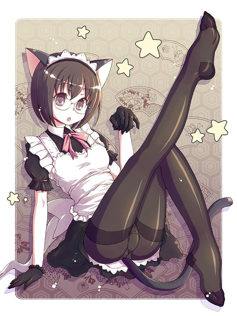 10P Feet and pantyhose hentai #5  (pies y pantimedias hentai #5)