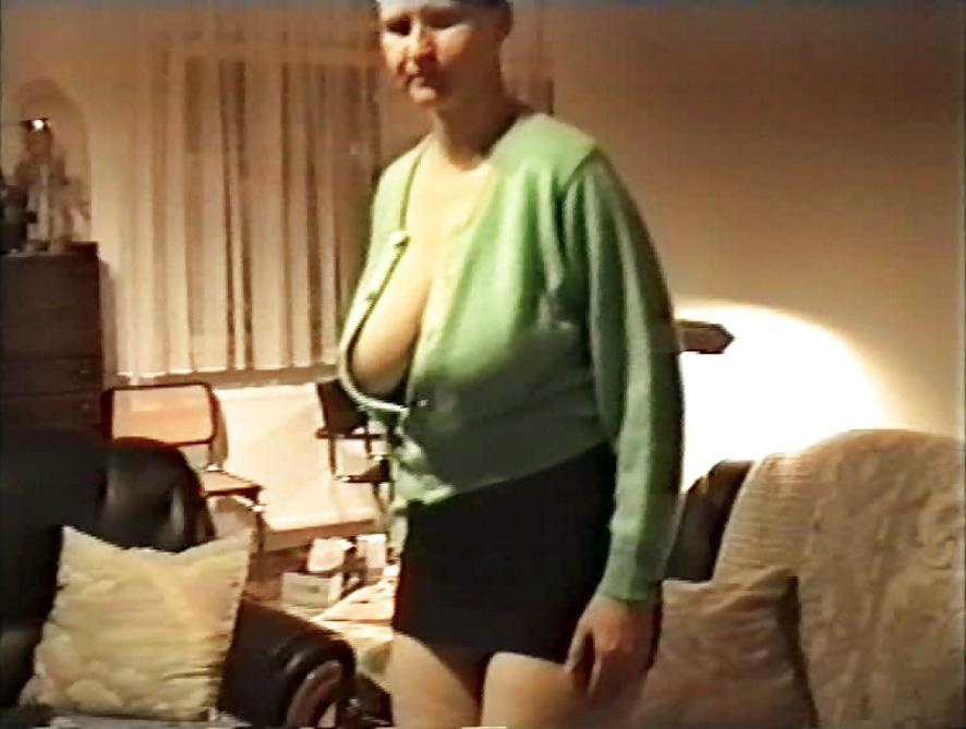 12P SAG - Dirty Hot Bitch's Braless Downblouse Hangers 05