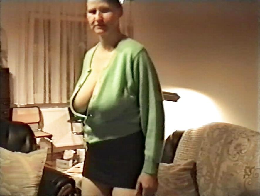 12P SAG - Dirty Hot Bitch's Braless Downblouse Hangers 05