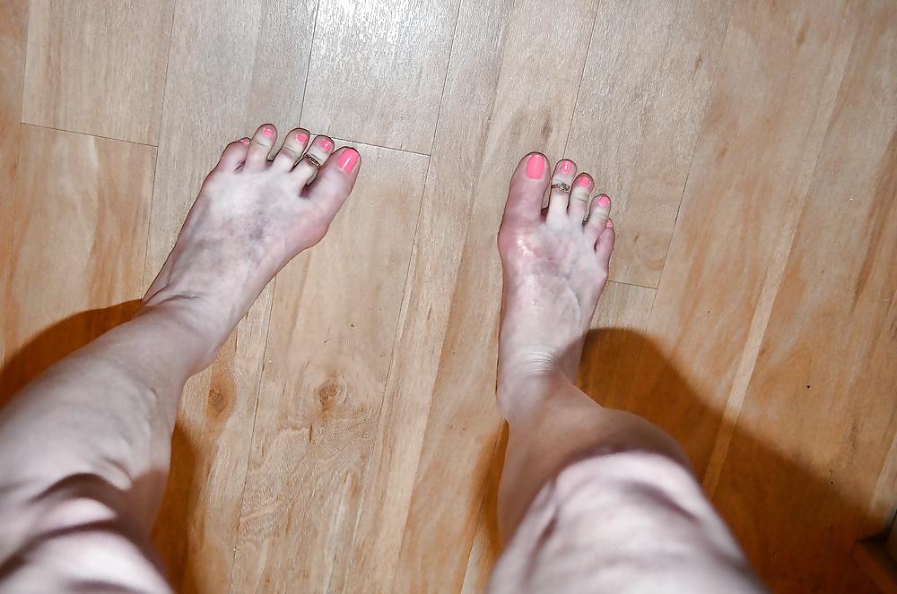 5P Sexy feet geile fuesse toes zehen ugly 