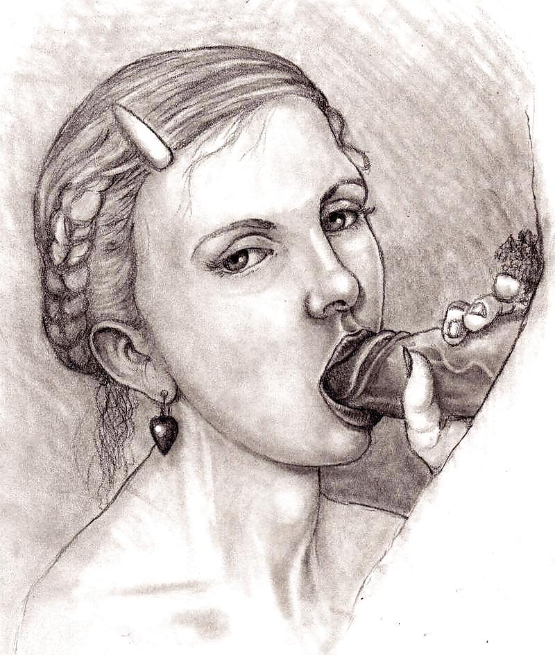 25P Them. Drawn Porn Art 24 - Fellatio 3 of 3